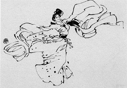 【舞蹈速写】中国古典舞蹈——图：陈玉先 ...