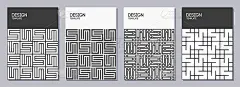 一套传单，海报，横幅，海报，宣传册设计模板A6大小与韩国的装饰品。