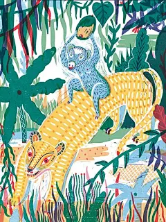 罗马插画师 irene rinaldi 版画插画作品欣赏第二弹