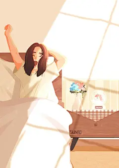 早上好 | _啊包_ - 原创作品 - 涂鸦王国插画