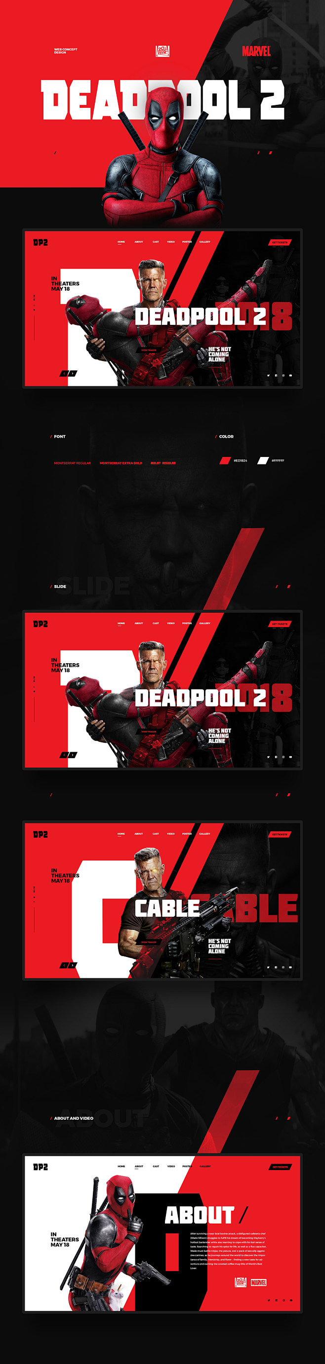 Deadpool 2 web conce...