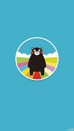 Kumamon～无水印高清壁纸～～_熊本熊吧_百度贴吧