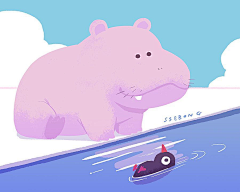 viviaaaaaa采集到动物插画