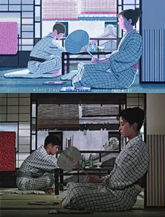 ✏️插画｜电影截图转插画练习2 - 小红书