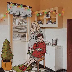 画师drawnbyroux作品
将生活里的照片与绘画结合
暖色调的照片和漫画人物
结合衬托出一种悠哉慢生活的感觉
#插画分享# #从美到美好# ​​​​