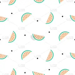 西瓜,夏天,碳酸饮料,动画片,果汁,可爱的,鸡尾酒,精神振作,粉色,重复