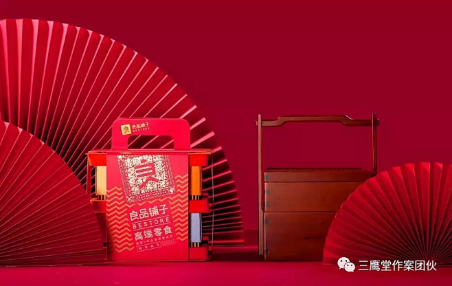 良品铺子新年礼盒包装设计<br/>这些国...