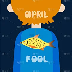 恶作剧,贺卡,愚人节,可爱的,传统,臀部,传统节日,讽刺