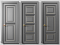 【新提醒】现代实木烤漆房间门，玻璃门，推拉门，子母门，门把手，开关面板，空调出风口-室内设计-拓者设计吧