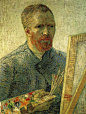 Van Gogh self portrait as an artist