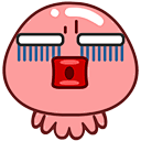 [O仔QQ表情之囧] - #QQ表情##表情包##粉色##QQ表情包##O仔##章鱼# - 烤猫的死党O仔，来自外星的小章鱼，可爱搞笑的O仔造型!时而搞怪，时而痛苦，时而催眠，时而囧，一系列经典的趣味动态表情希望大家喜欢。