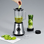 Blender Severin Multi-mixeur + Smoothie Mix & Go SM 3737