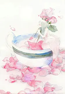 水彩插画－堆糖，美好生活研究所