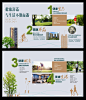 【源文件下载】 海报 广告展板 品牌墙 房地产 价值点 项目介绍 绿色 健康生活 剪影
