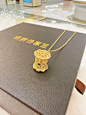 黄金古法传家金｜用花丝工艺制作的小蛮腰