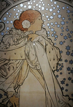 慕夏（mucha）——《茶花女》1896 ​