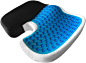 Orthopedic 坐垫 Coccyx 超大*泡沫凝胶坐枕 用于背部涂、科学和尾骨缓解 - 完美适合办公室和厨房椅、轮椅、汽车、卡车（XL-黑色） : 亚马逊中国: 个护健康
