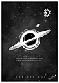 【海报】星际穿越极简风格海报，转来和大家分享一下~_科幻电影吧_百度贴吧