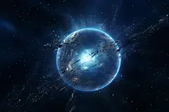 第三行星蓝色地球摄影图