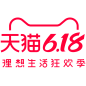 天猫618活动logo