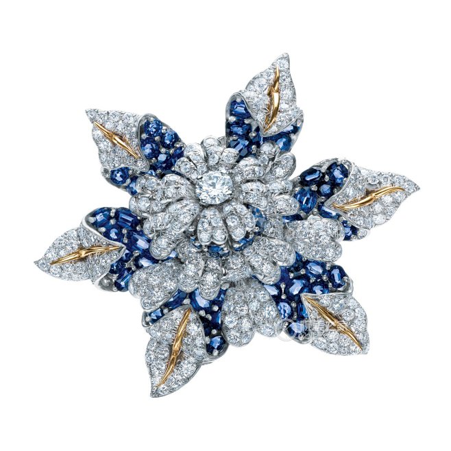 蒂芙尼海洋之花胸针胸针