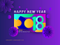 2018 New Year Celebration Poster