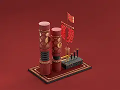 HSBC Vietnam - Credit Card Cash Back 2019 : We created the visual langeuge with meaningful message in really beautiful way with lots of traditional items, patterns, objects. It turned out to become an unique way for a bank to communicate with their custom