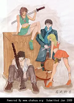 总之种子的插画画廊展厅