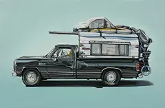 别具风格的汽车插画 - 翼虎CG圈的日志,人人网,翼虎CG圈的公共主页