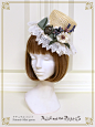 Flora mini silk hat