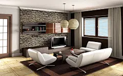 高清客厅写真35812_室内家居_静物类_图库壁纸_68Design