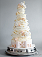 婚礼蛋糕低调奢华的主题婚礼【欧式婚礼蛋糕 第四季】欧式婚礼蛋糕，充满艺术气息。像是一份艺术品，怎能舍得去吃呢。 - 爱乐活 - 品质生活消费指南