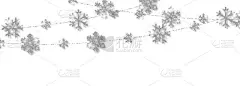绘画插图,雪花,银色,矢量,白色背景,新年前夕,悬挂的,闪亮,装饰