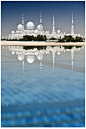 Sheikh Zayed Grand Mosque, Abu Dhabi: 