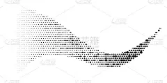 Vector halftone texture.