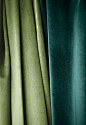 Love these colors together! Sophia Velvet | Plains curtain fabric: 