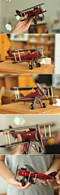 http://ilive2046.taobao.com/?spm=a1z10.1.0.28高档出口型 纯手工木质老式飞机 zakka杂货 做旧 情人节礼物