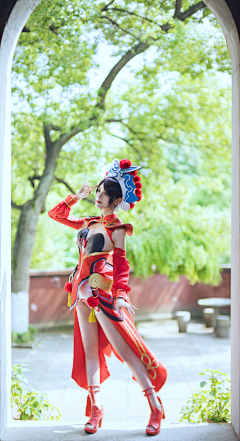 柠檬～雨歇采集到王者荣耀cosplay