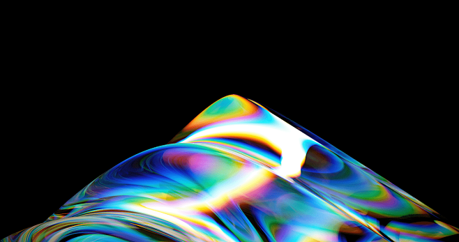3D abstract light ch...