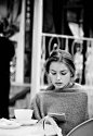 Café ~ Paris~Reading in Paris credit: Unknown