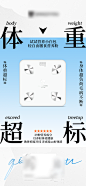 减肥减脂塑形手机海报