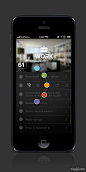 Animated submenu APP设计