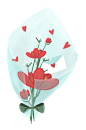 教师节 康乃馨 花朵素材 PNG素材_2724865736