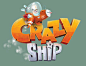 CrazyShip-英文游戏logo-GAMEUI.cn-游戏设计