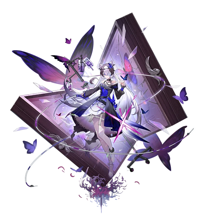 疯人院·迷蝶立绘.png-花瓣网