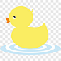 小鸭子戏水效果元素PNG图片➤来自 PNG搜索网 pngss.com 免费免扣png素材下载！