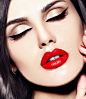How To Get The Perfect Red Lips : You've seen all the stars wear it, from Gwen Stefani to Katy Perry and Angelina Jolie. We're talking about the perfect red lip that doesn't fade and looks perfectly polished. When applying such a bold color, it's very eas
