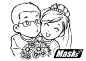 情侣Q版漫画设计手绘真人漫画卡通人像 个性结婚婚庆印章图案订制-淘宝网