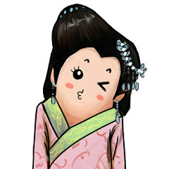 小红花（满月）采集到歪头像