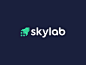 Skylab Logo Design - Rocket / Pixels / Digital / Coding / Space